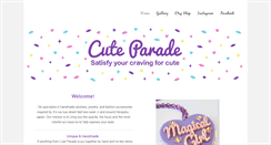 Desktop Screenshot of cuteparade.com